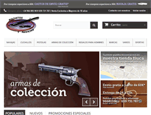 Tablet Screenshot of machetesynavajas.com